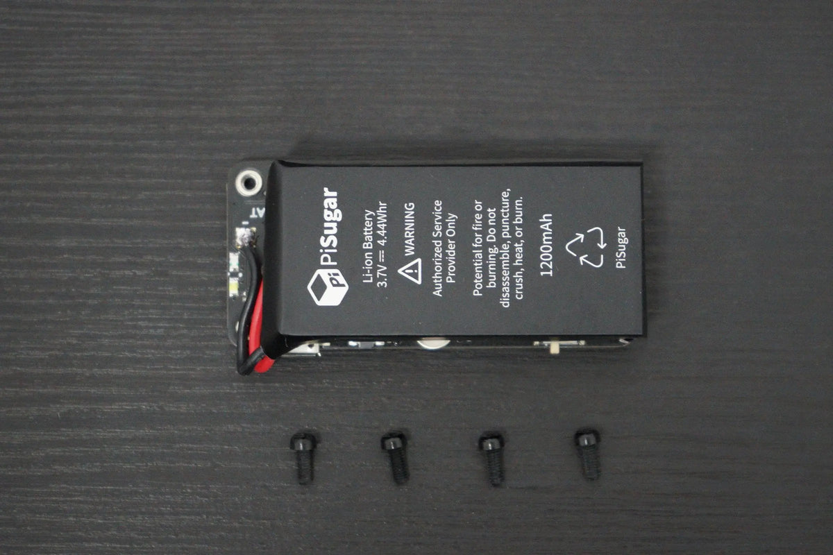 Raspberry Pi Zero Battery - PiSugar2 Portable 1200 mAh – PiSugar Kitchen