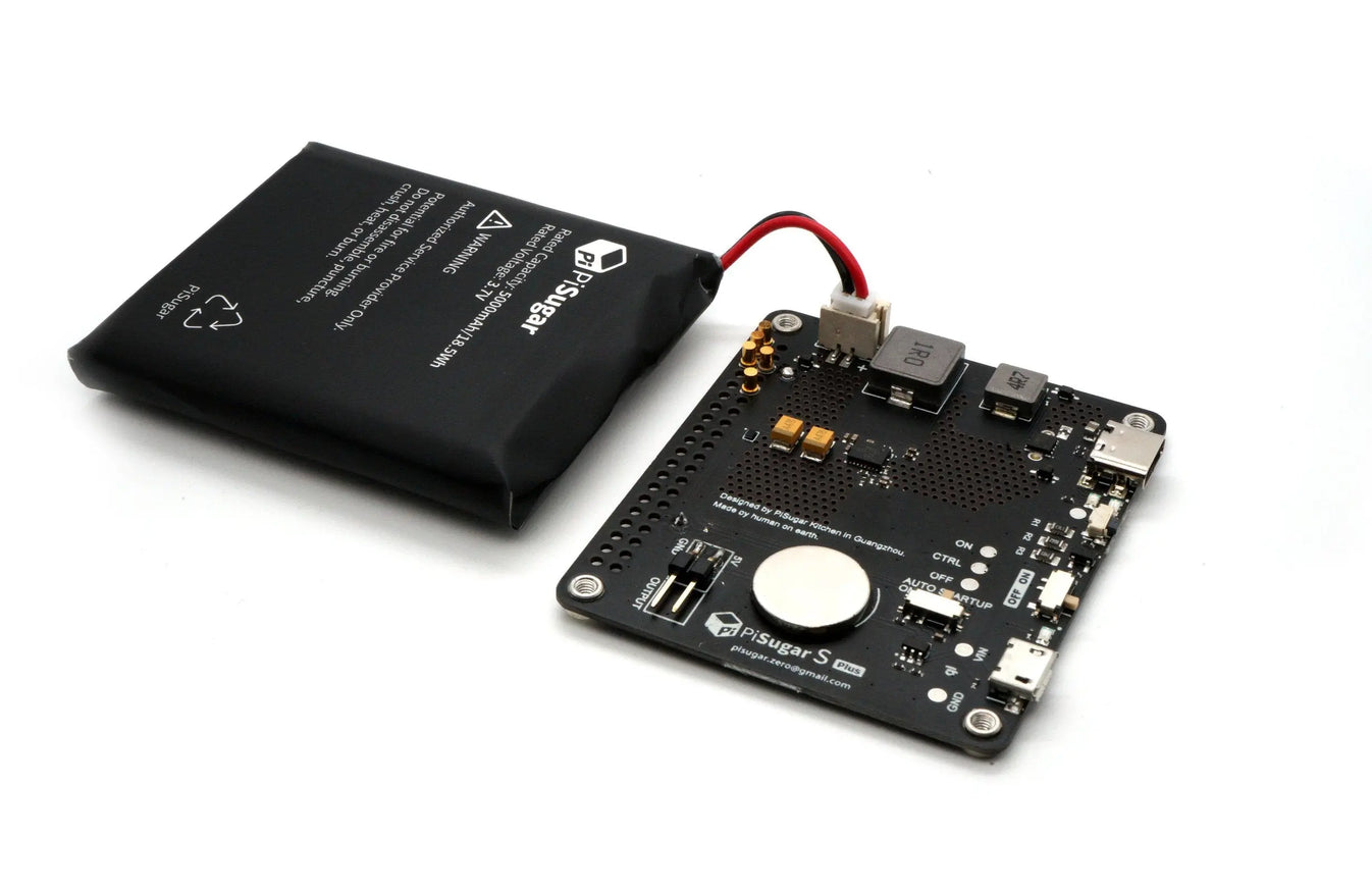 Raspberry Pi UPS - PiSugar S Plus 5000 mAh Battery – PiSugar Kitchen