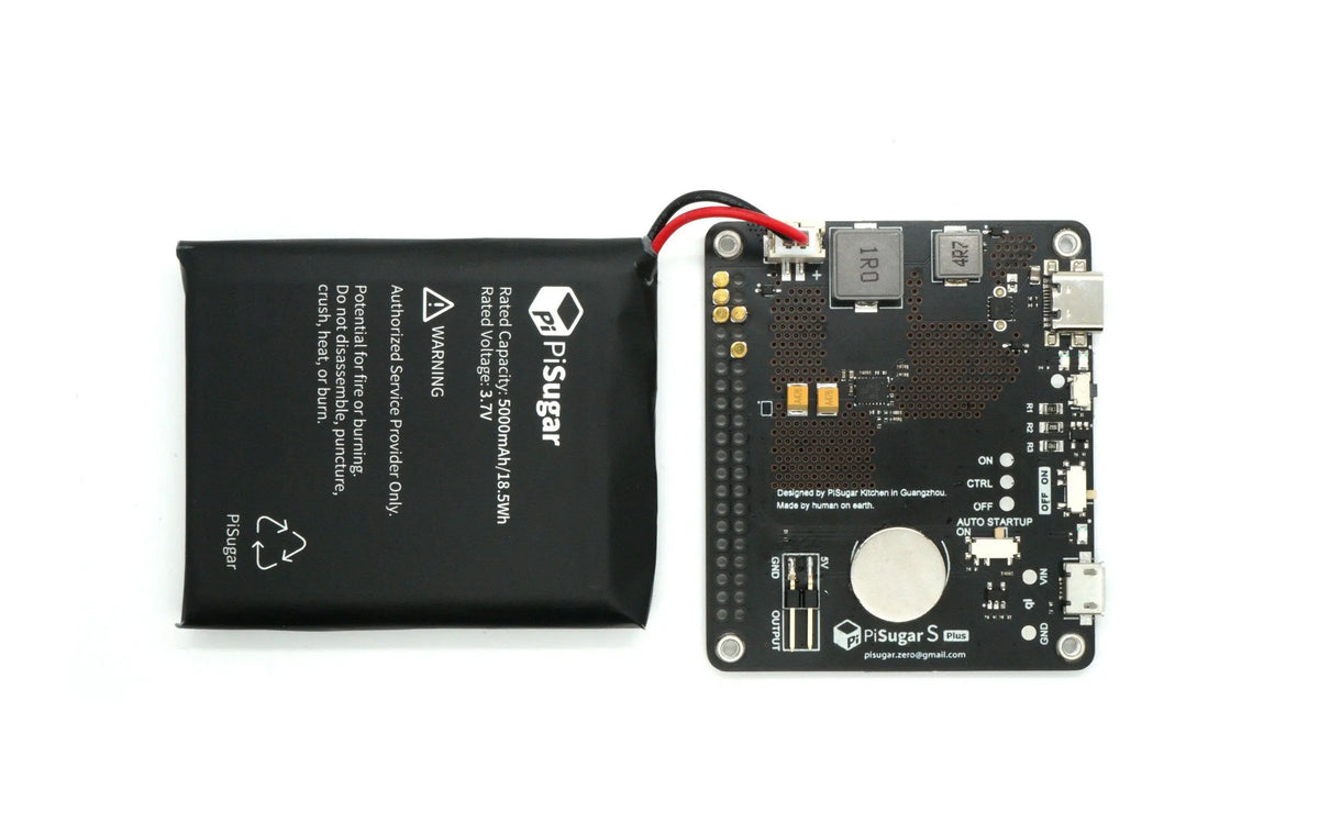 Pulsar Plus Raspberry Raspberry Pi UPS - PiSugar S Plus 5000 mAh Battery – PiSugar Kitchen