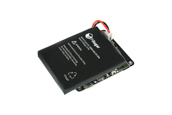 PiSugar S Plus - Batteria UPS Portatile 5000mAh Per Raspberry Pi 3B/3B+/4B, Con Carica USB-C E Funzione Safe Shutdown