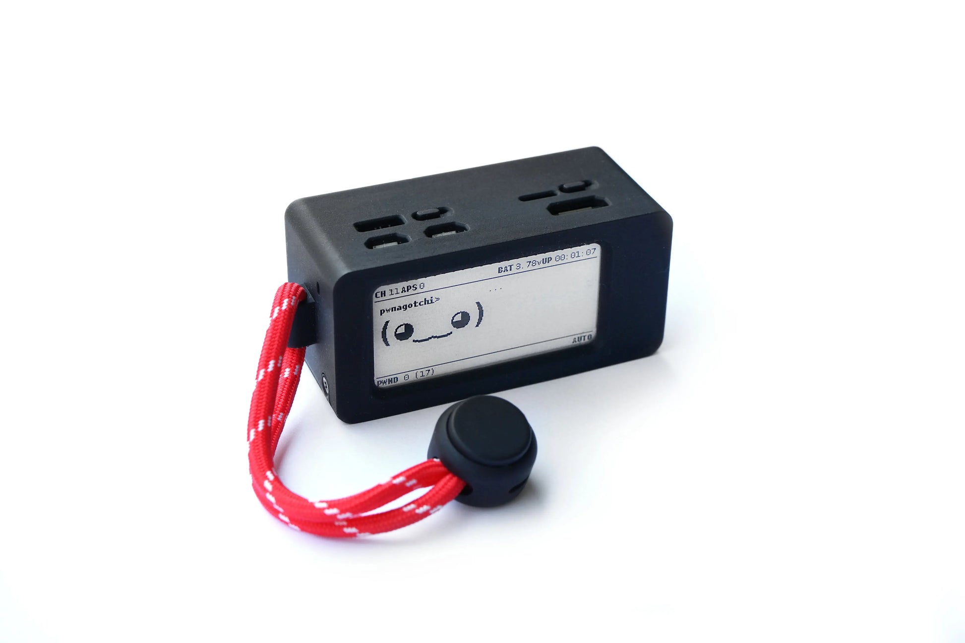 Pwnagotchi Complete Pack - Pi02w-PiSugar3-eink-case 我的商店