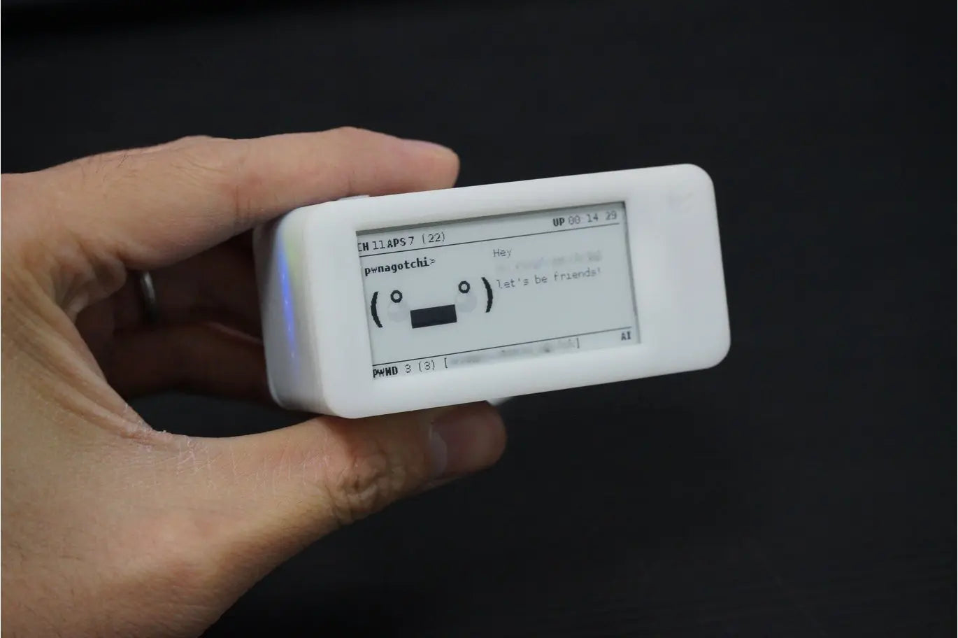 Pwnagotchi Complete Pack - Pi0w-PiSugar2-eink-case 我的商店