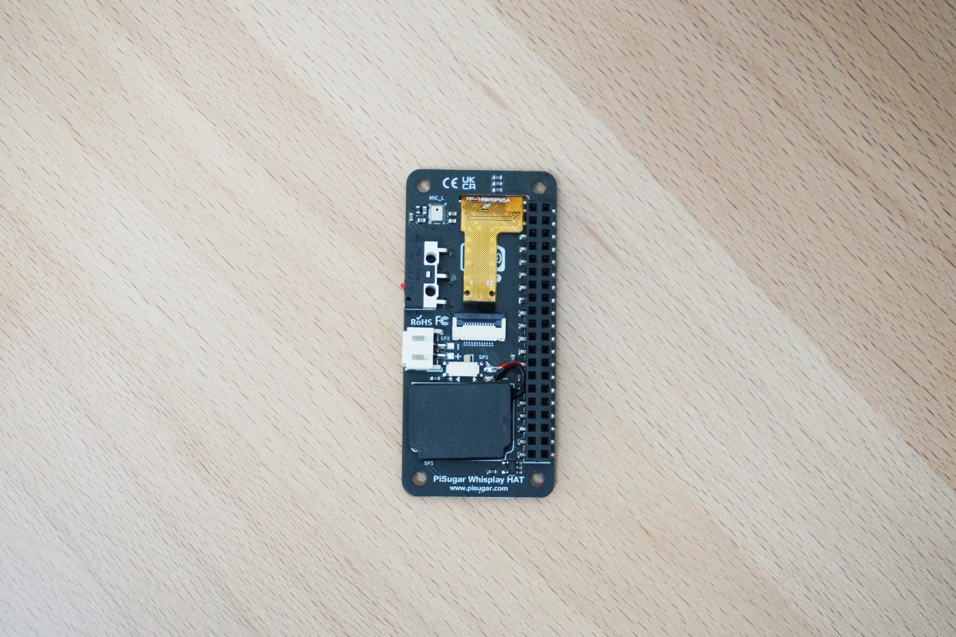 Whisplay HAT for Raspberry Pi Zero W/2W – Audio + Display Expansion Board PiSugar Kitchen